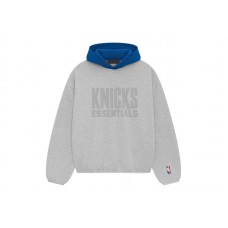 Fear of God Essentials Knicks Hoodie Light Heather