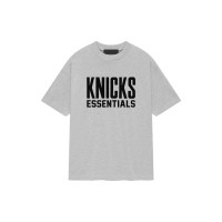 Fear of God Essentials Knicks Tee Light Heather