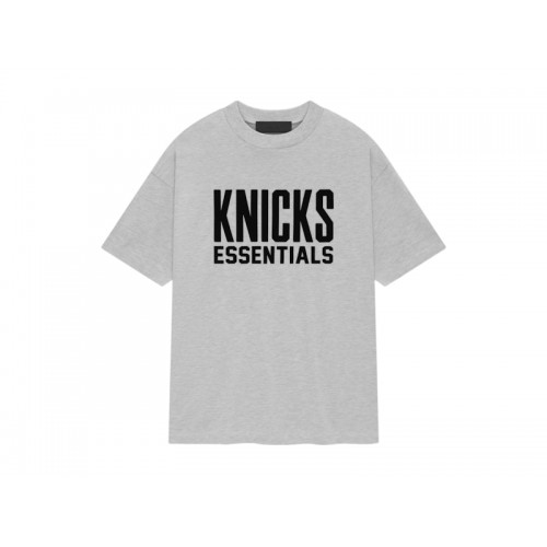 Fear of God Essentials Knicks Tee Light Heather