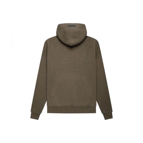 Оригинальный шмот Fear of God Essentials Knit Pullover Hoodie Harvest