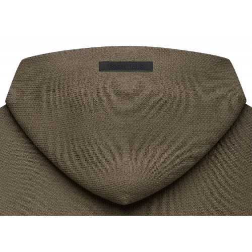 Оригинальный шмот Fear of God Essentials Knit Pullover Hoodie Harvest