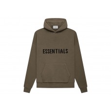 Fear of God Essentials Knit Pullover Hoodie Harvest