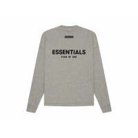 Fear of God Essentials L/S T-shirt (SS22) Dark Oatmeal