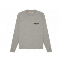 Fear of God Essentials L/S T-shirt (SS22) Dark Oatmeal