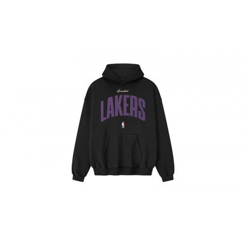 Fear of God Essentials Lakers 90s Hoodie Black