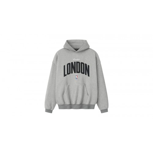 Fear of God Essentials London 90s Hoodie Concrete Heather