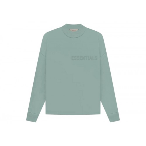 Fear of God Essentials LS Tee Sycamore Fear of God Essentials LS Tee Sycamore