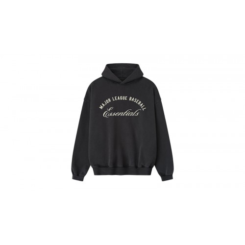 Fear of God Essentials MLB Sport Hoodie Black