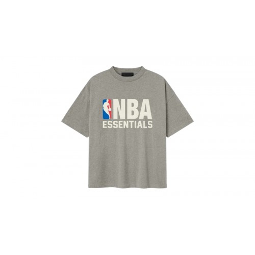 Fear of God Essentials NBA 90s Tee Concrete Heather