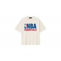 Fear of God Essentials NBA 90s Tee Cream White