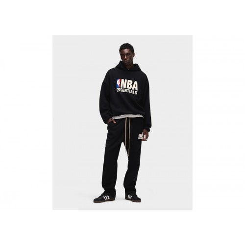 Fear of God Essentials NBA Hoodie Black