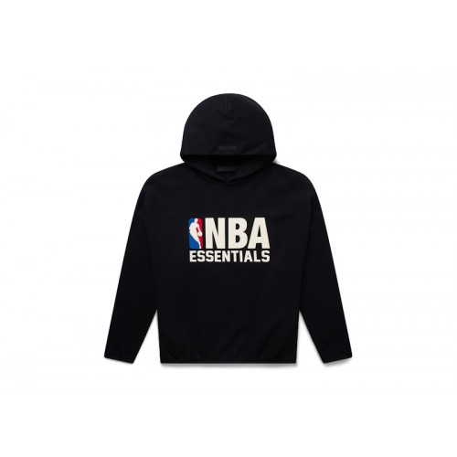 Fear of God Essentials NBA Hoodie Black