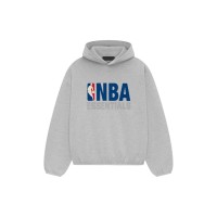 Fear of God Essentials NBA Hoodie Light Heather