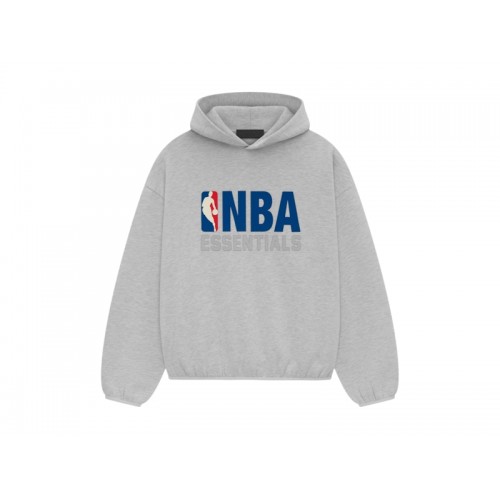 Fear of God Essentials NBA Hoodie Light Heather