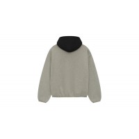 Fear of God Essentials NBA Hoodie Warm Heather/Black