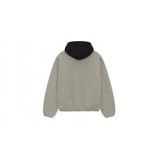 Fear of God Essentials NBA Hoodie Warm Heather/Black