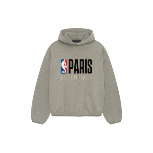 Fear of God Essentials NBA Paris Hoodie Warm Heather