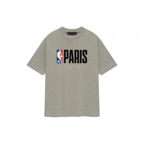 Fear of God Essentials NBA Paris Tee Warm Heather