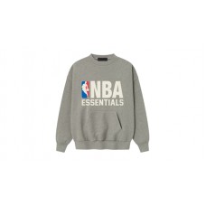 Fear of God Essentials NBA Sport Crewneck Concrete Heather