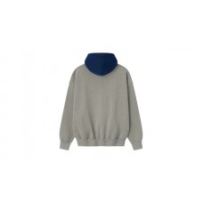 Fear of God Essentials NBA Sport Hoodie Concrete Heather/Estate Blue