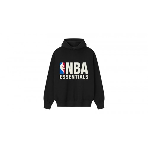 Fear of God Essentials NBA Sport Hoodie Vintage Black
