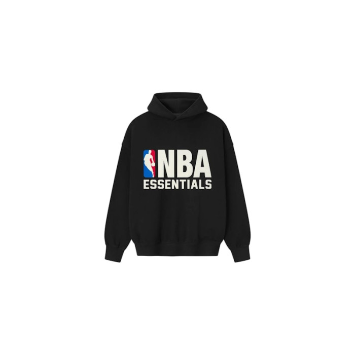 Fear of God Essentials NBA Sport Hoodie Vintage Black