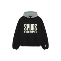 Fear of God Essentials NBA Spurs Hoodie Black/Teal