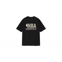 Fear of God Essentials NBA Tee (SS25) Black