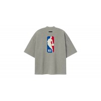 Fear of God Essentials NBA Zip Up Jacket Concrete Heather