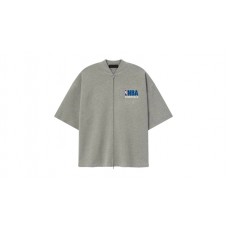 Fear of God Essentials NBA Zip Up Jacket Concrete Heather