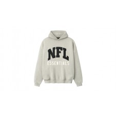Fear of God Essentials NFL Sport Hoodie Heather Stone