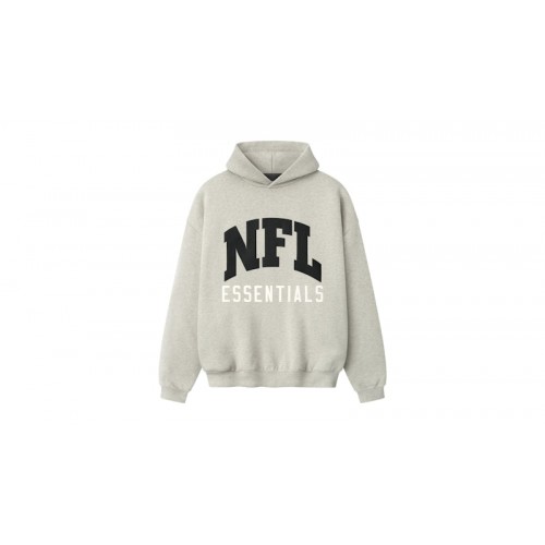 Fear of God Essentials NFL Sport Hoodie Heather Stone