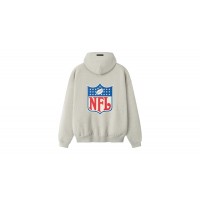 Fear of God Essentials NFL Sport Hoodie Heather Stone