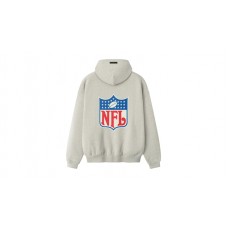 Fear of God Essentials NFL Sport Hoodie Heather Stone