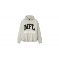 Fear of God Essentials NFL Sport Hoodie Heather Stone