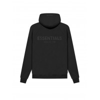 Fear of God Essentials Pull-Over Hoodie (SS21) Black/Stretch Limo
