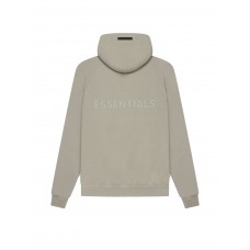 Fear of God Essentials Pull-Over Hoodie (SS21) Moss/Goat