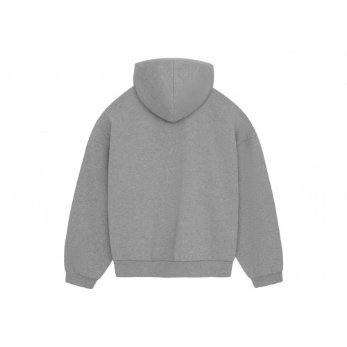 Оригинальный шмот Fear of God Essentials Pullover Hoodie (FW23) Dark Heather Oatmeal