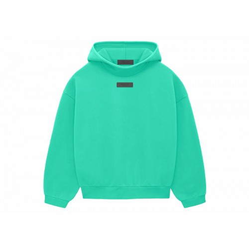 Оригинальный шмот Fear of God Essentials Pullover Hoodie Mint Leaf