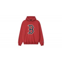 Fear of God Essentials Red Sox Sport Hoodie Red