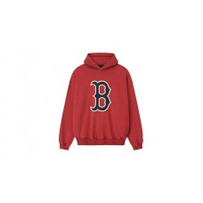 Fear of God Essentials Red Sox Sport Hoodie Red