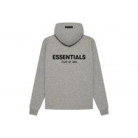 Fear of God Essentials Relaxed Hoodie Dark Oatmeal