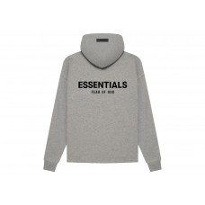 Fear of God Essentials Relaxed Hoodie Dark Oatmeal