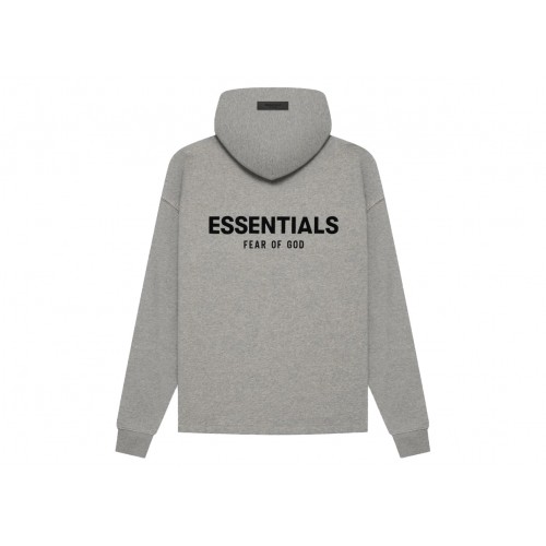 Оригинальный шмот Fear of God Essentials Relaxed Hoodie Dark Oatmeal