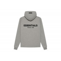 Fear of God Essentials Relaxed Hoodie (SS22) Dark Oatmeal