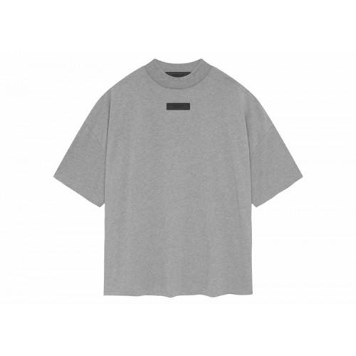 Fear of God Essentials S/S Tee Dark Heather Oatmeal