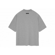 Fear of God Essentials S/S Tee Dark Heather Oatmeal