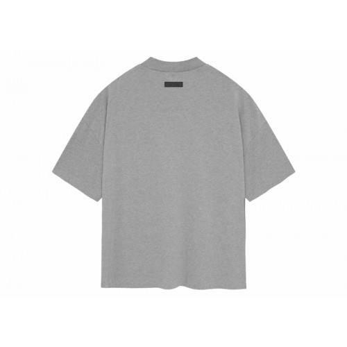 Fear of God Essentials S/S Tee Dark Heather Oatmeal