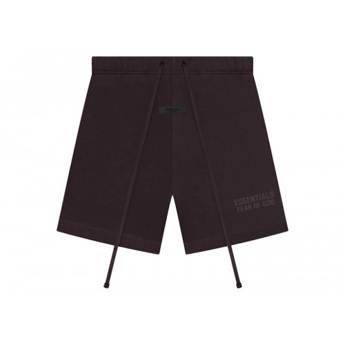 Fear of God Essentials Sweatshort Plum