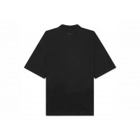 Fear of God Essentials Arch Logo Mock Neck T-shirt Jet Black